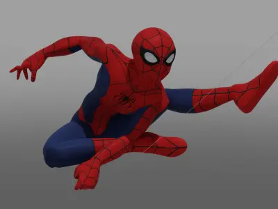 Spectacular Spider - Man Package Low-poly 3D model