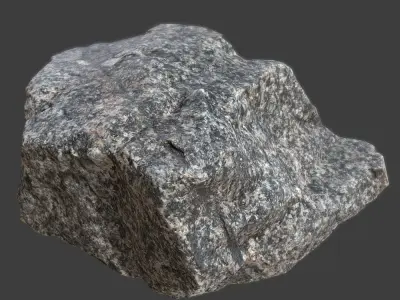 Gia Stone Low-poly 3D model