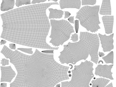 Earth dragon model - reptile monster rigged creature for Blender