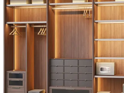 Lema wardrobe Warm slide doors by David Lopez Quincoces 3D model