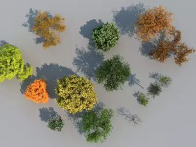 Mountain Landscape 3D model