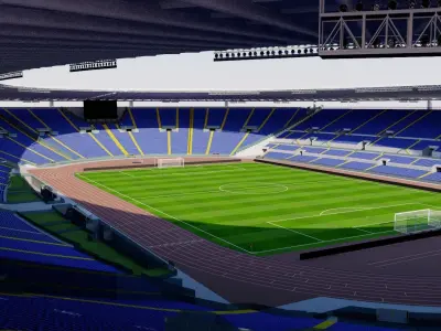 Stadio Olimpico - Rome  Italy 3D model