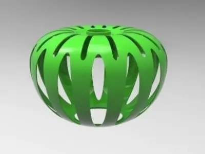 Lampshade collection for 3d printing 3D Model Pack