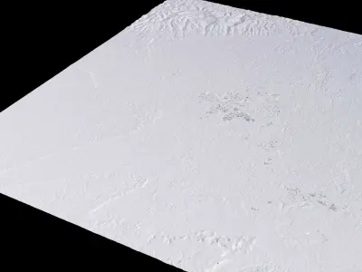 Zigong China City Landscape 3D Model 3D model