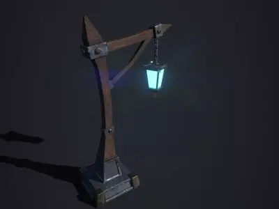 Street light pole  3D model