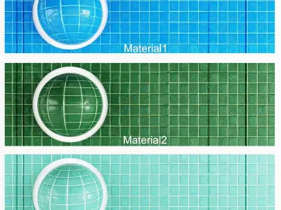 Ceramic Tile Pool Texture