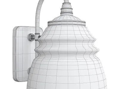 LADD SINGLE SCONCE Low-poly 3D model