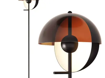 Theia Floor Lamp Low-poly 3D model