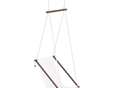 White Swing 3D model