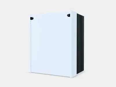 ENHET Mirror cabinet with 2 doors Low-poly 3D model