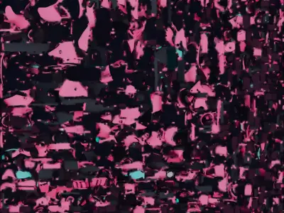 Cybernetic Feline Sniper 3D Model Pink Assault Suit Low-poly 3D model