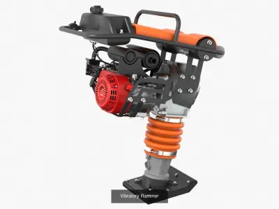 Construction Equipment 3D Model Pack