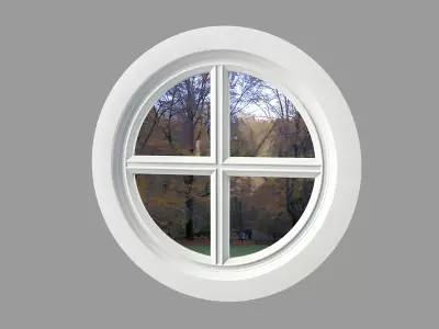 Small Round Window 3D model