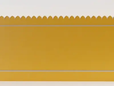 Indian Wall Low-poly 3D model