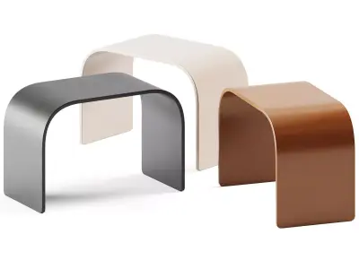 Coffee Table Modulia by Vaghi 3D model