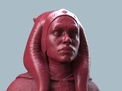 Ahsoka Tano Rosario Dawson 3D print model