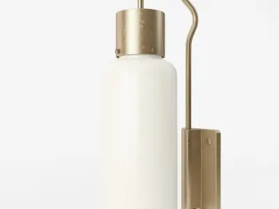 Bidone Wall Lamp 3D model