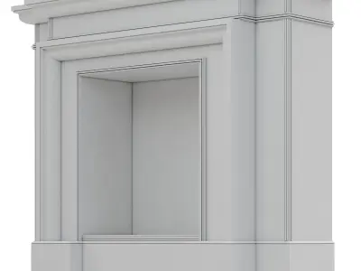 Dantone Home fireplace 3D model