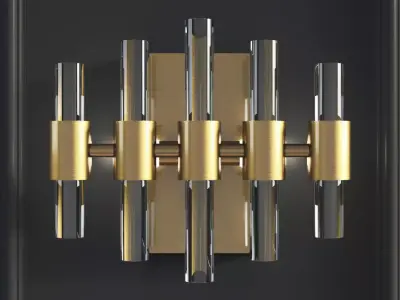 Haskell Sconce Arteriors Home  3D model