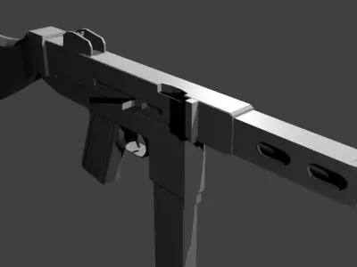 Hyde M1944 Carbine Free low-poly 3D model