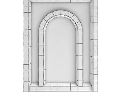 Dungeon Wall 3D model get
