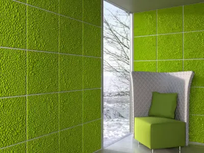 wall panel 005 AM147 3D model