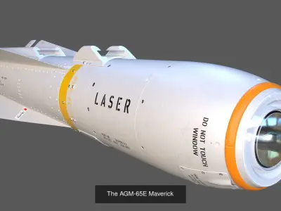 The AGM-65 Maverick 3D Model Pack