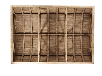 Wooden Ceiling V13  3D model