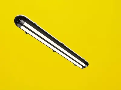 Industrial lamps 3D print model