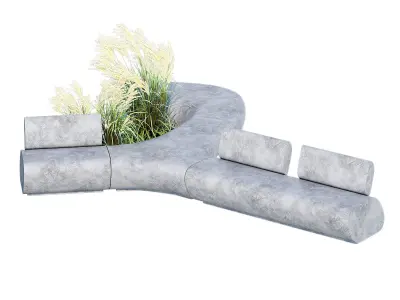 Tree line one 3D model