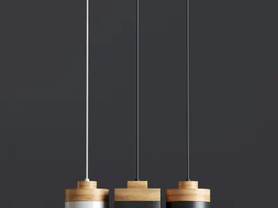 Pendant lamp 3D model 4