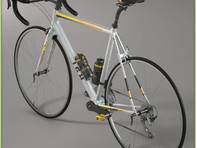  Realistic Male Cyclist 