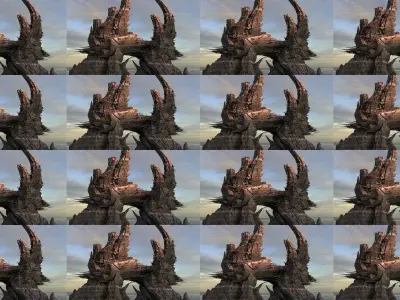 Deity Monolith Collection 1 3D Model Pack