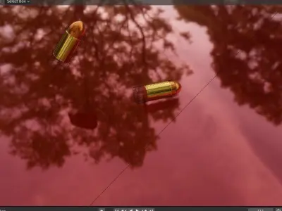 Bullet With Words 3D model