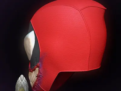 Venomized Deadpool Venom MAshup 3D DIGITAL DOWNLOAD 3D print model