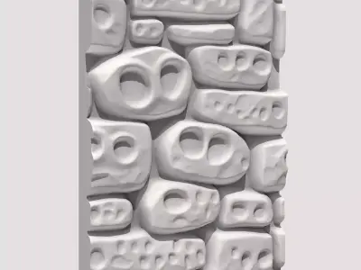 Modular Stone Walls Pack Vol 1 10 Wall Segments