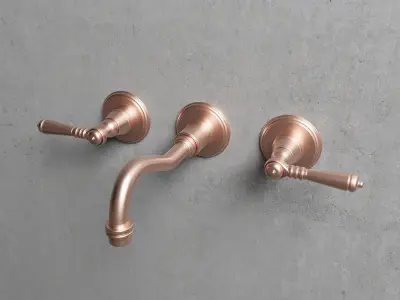 Brizo-Tresa Wall Mounted Bathroom Faucet 3D model