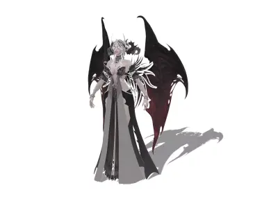 Darkwing Demoness 3D model