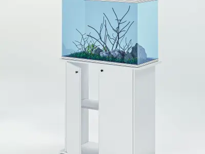 ASKOOL PURE XL - Glass Acquarium - Only Model 3D model