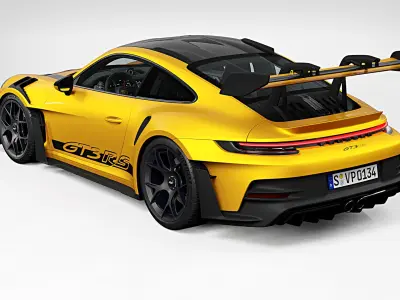  2023 Porsche 911 GT3 RS Yellow 