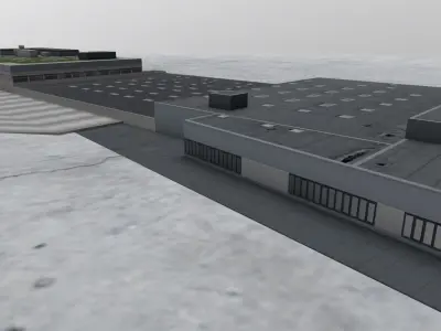 LOWS Terminal  Low-poly 3D model