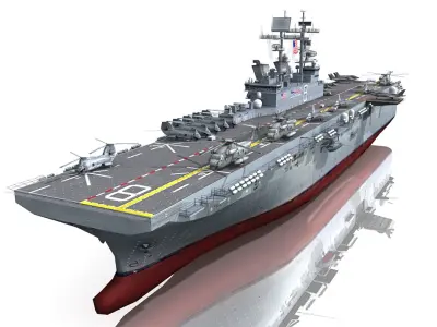  USS Makin Island LHD 8 &amp; F 35-CH53-CH46-AV 8B 