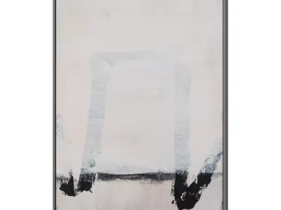 Abstract Painting Frame set 3D model 690