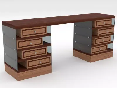 Office Table 3D model