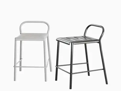 Modern Stool B 05 3D model