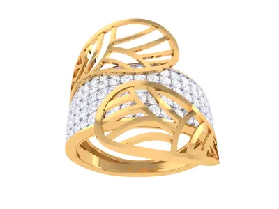  Women Ring MTL 3dm STL OBJ FBX Details 3D print model 20