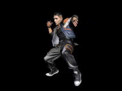 street dance 3D model