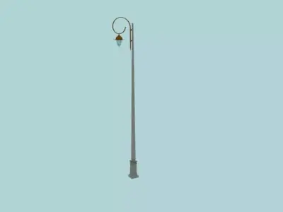 LightPole street lamp 3D model