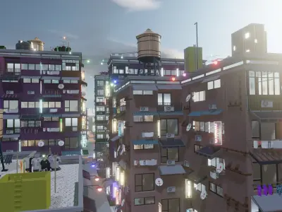 RK BUILDING GENERATOR  3D model