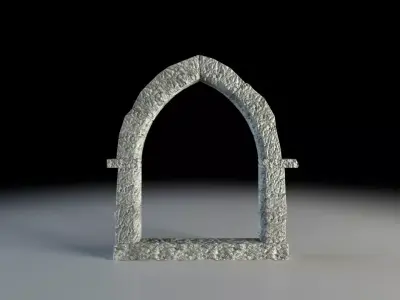 Medieval Portal 3D model